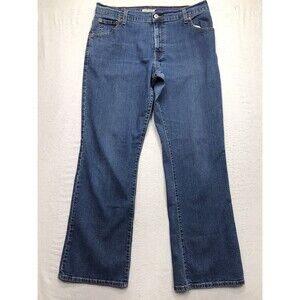Y2K LEVIS 550 Relaxed Bootcut Jeans Women 14M (32/30) Stretch Western